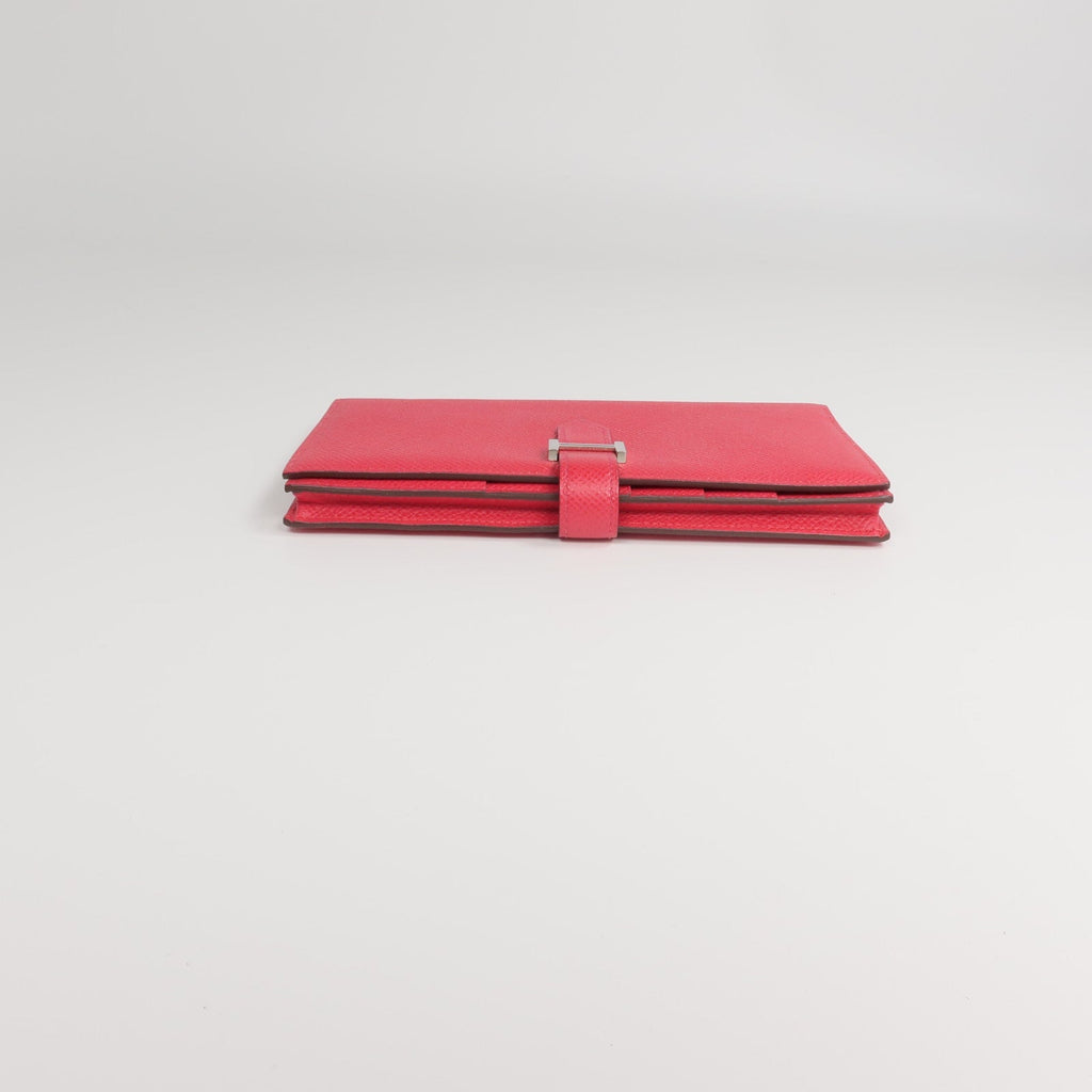 Hermès Bearn · Epsom · Framboise