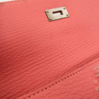 Hermès Kelly Long · Chèvre · Rose Lipstick