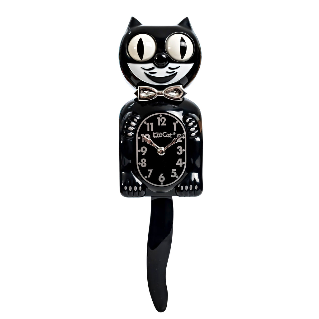 Retro Black Kitchen Edition Kit-Cat Klock