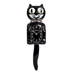 Retro Black Kitchen Edition Kit-Cat Klock