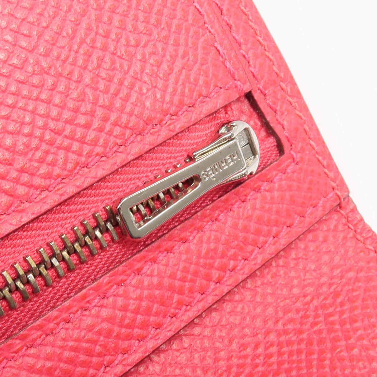 Hermès Bearn · Epsom · Framboise