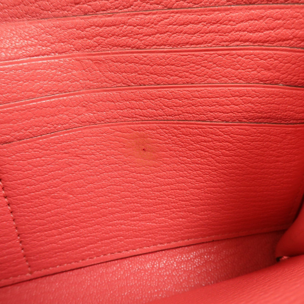 Hermès Kelly Long · Chèvre · Rose Lipstick