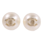 Chanel CC Earrings · Two-Tone