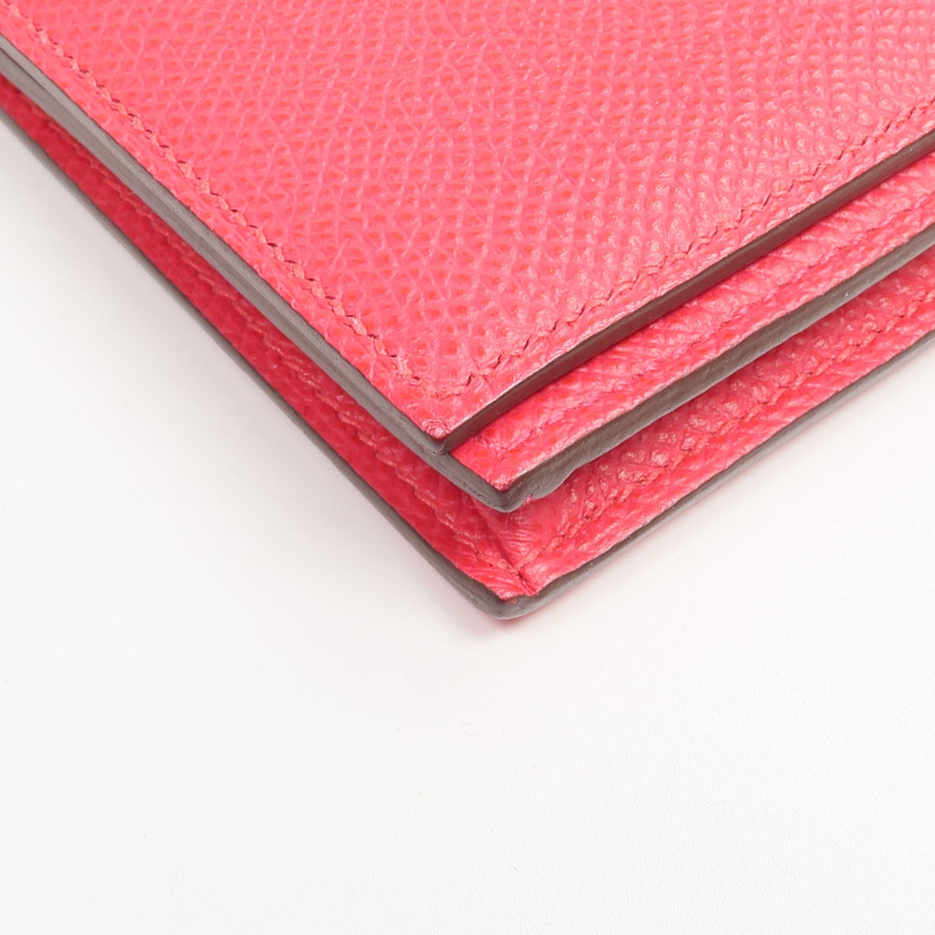 Hermès Bearn · Epsom · Framboise