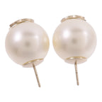 Chanel CC Earrings · Two-Tone