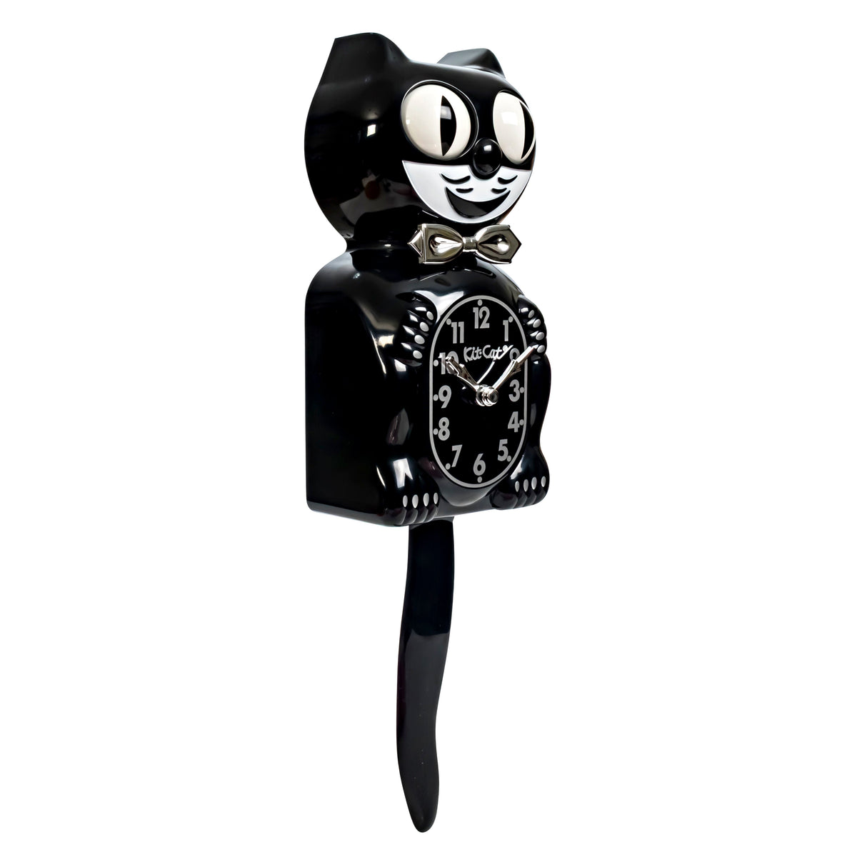 Retro Black Kitchen Edition Kit-Cat Klock
