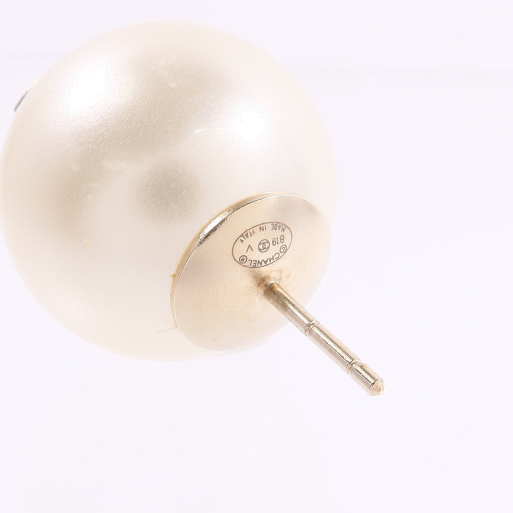 Chanel CC Earrings · Two-Tone
