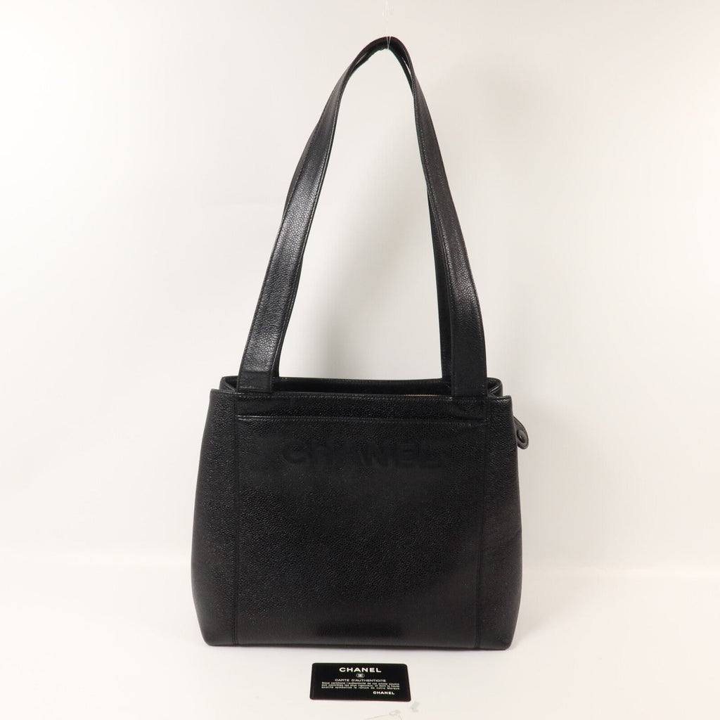 Chanel CC Vintage Tote · Calfskin