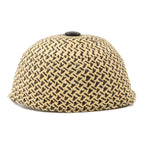 Hermès Tanzania Cap · Straw & Lambskin