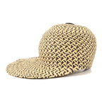 Hermès Tanzania Cap · Straw & Lambskin