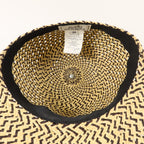 Hermès Tanzania Cap · Straw & Lambskin