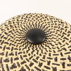 Hermès Tanzania Cap · Straw & Lambskin
