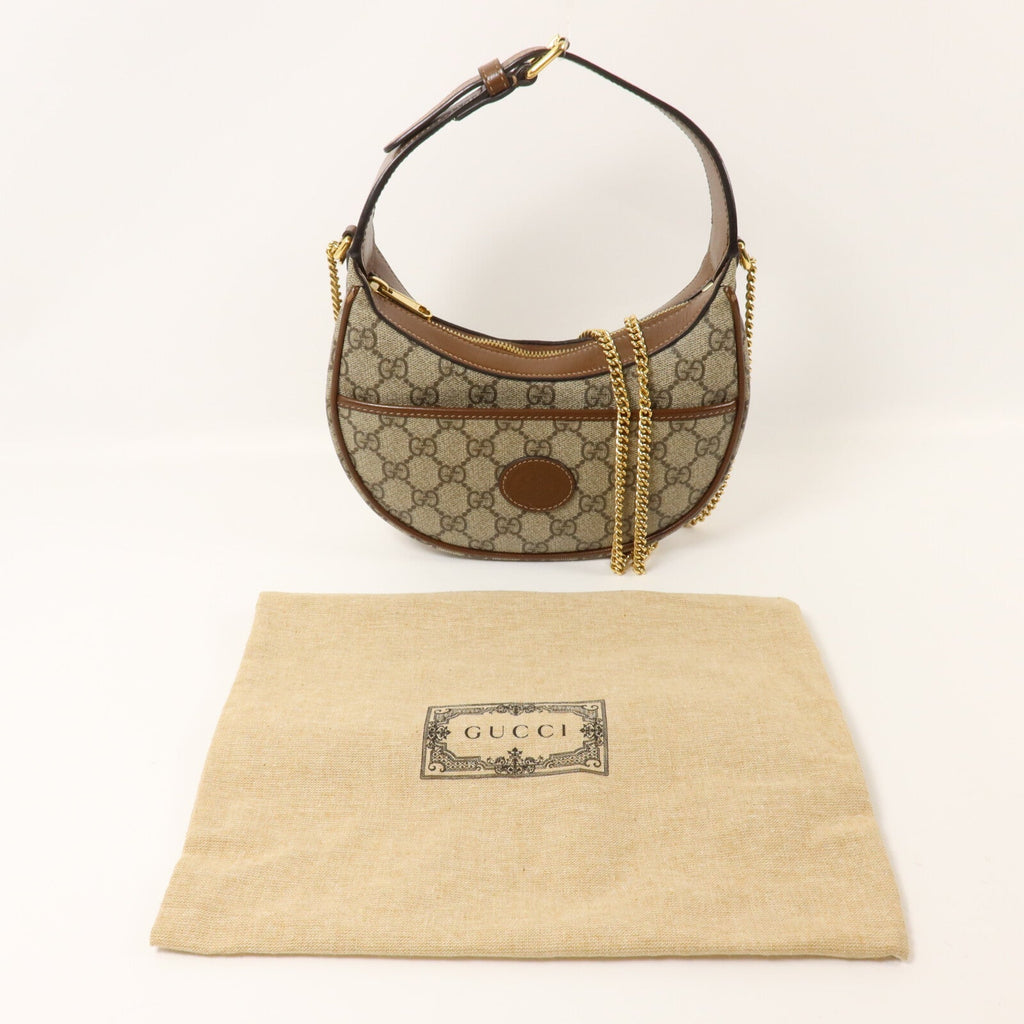 Gucci · GG Canvas · Chain Shoulder Bag