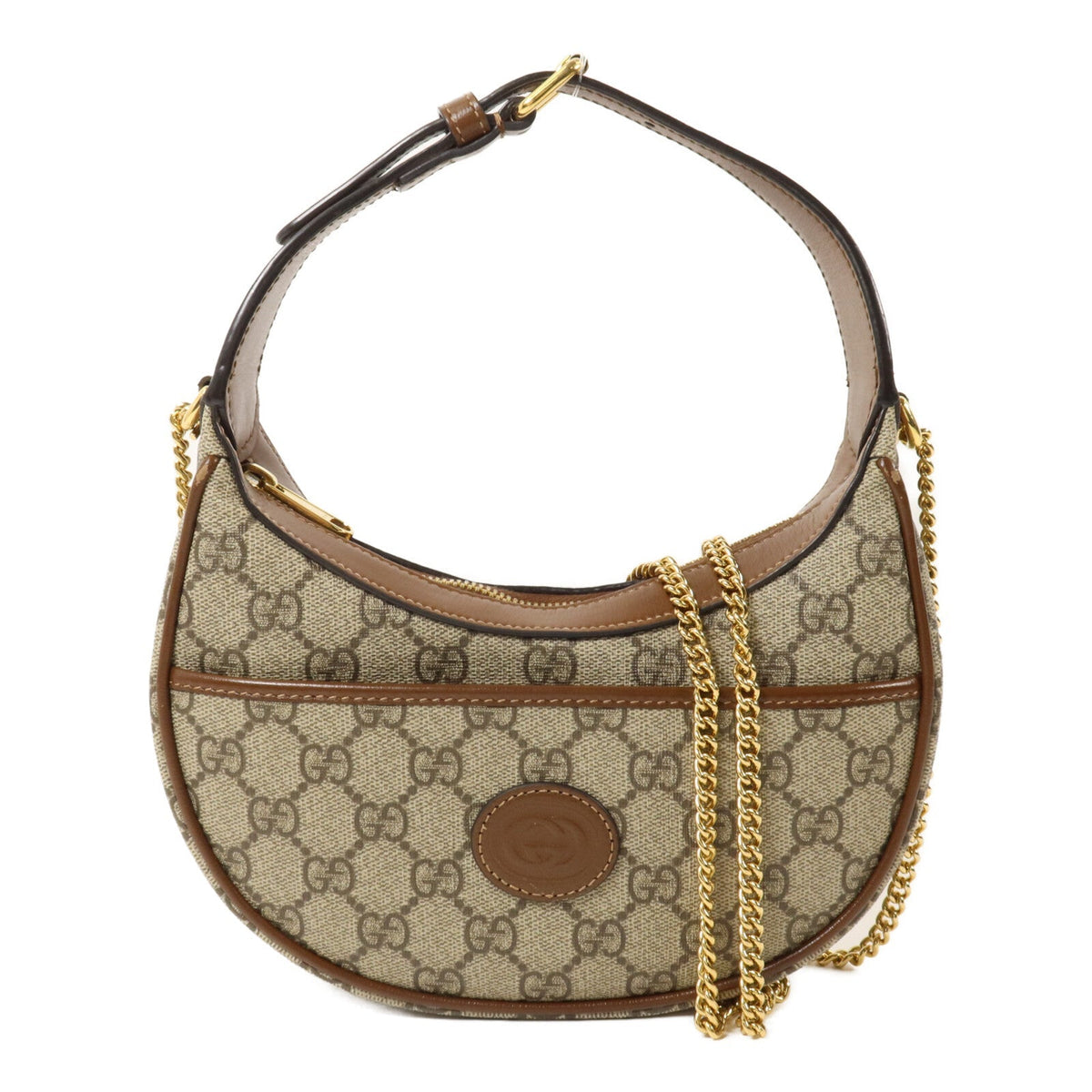 Gucci · GG Canvas · Chain Shoulder Bag
