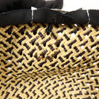 Hermès Tanzania Cap · Straw & Lambskin