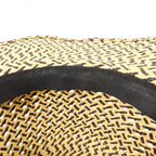 Hermès Tanzania Cap · Straw & Lambskin