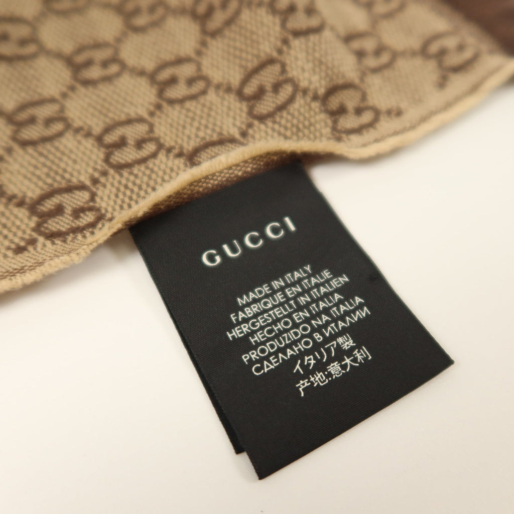 Gucci GG Scarf · Wool Silk