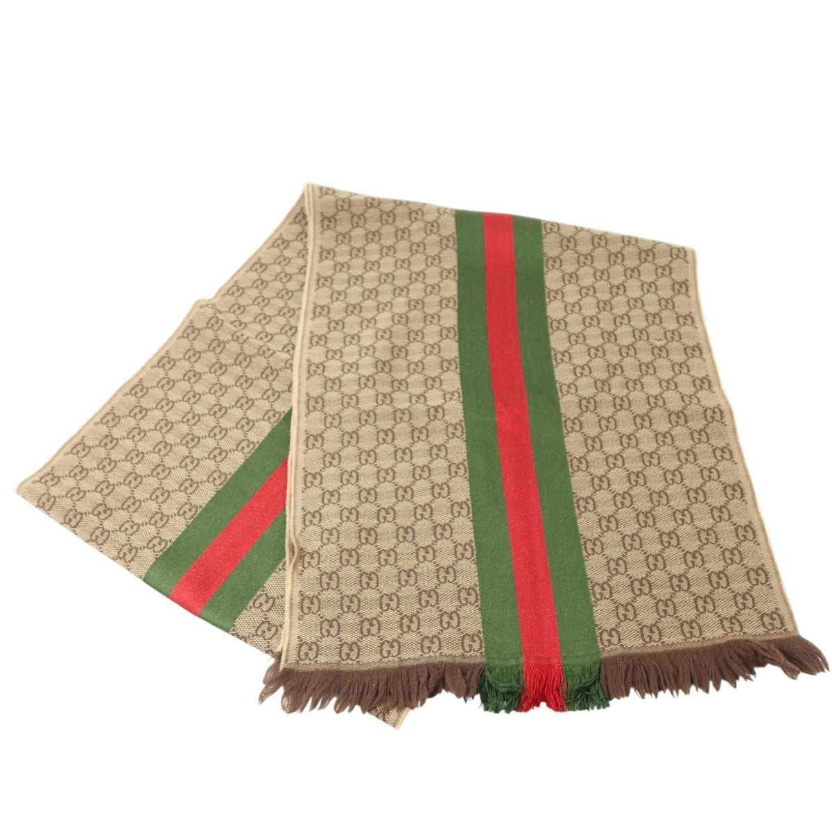 Gucci GG Scarf · Wool Silk