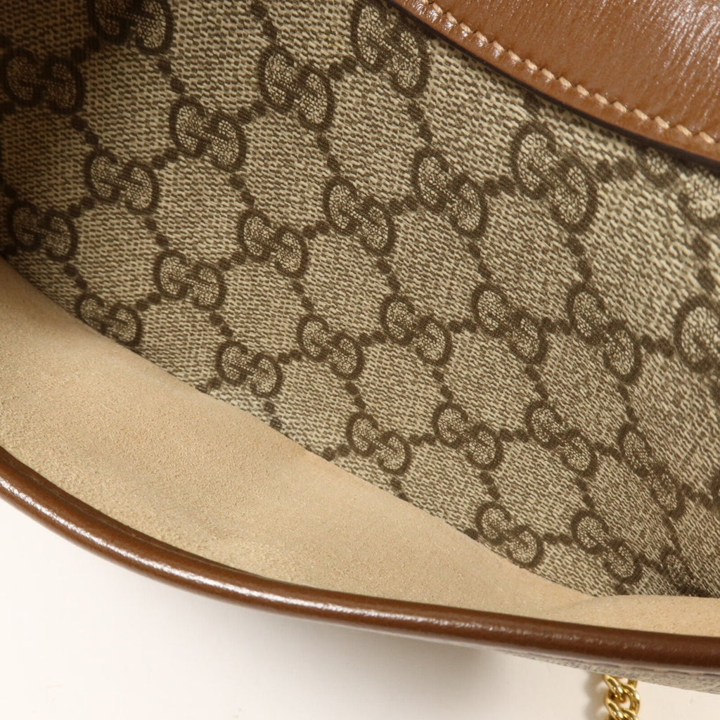 Gucci · GG Canvas · Chain Shoulder Bag