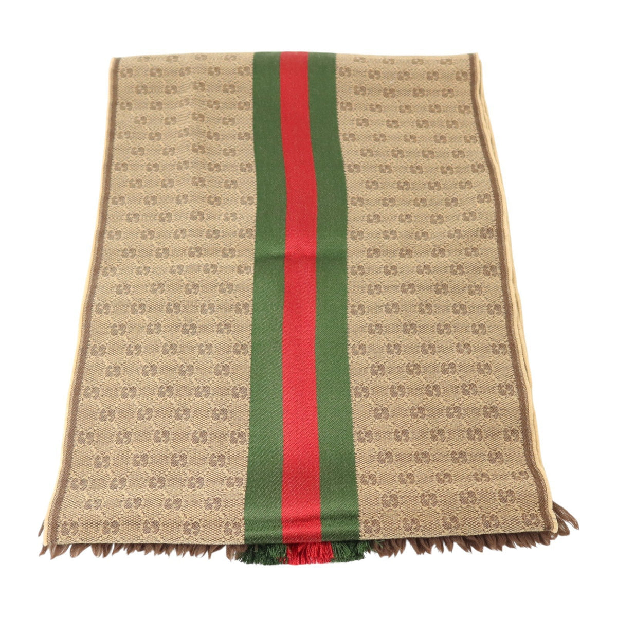 Gucci GG Scarf · Wool Silk