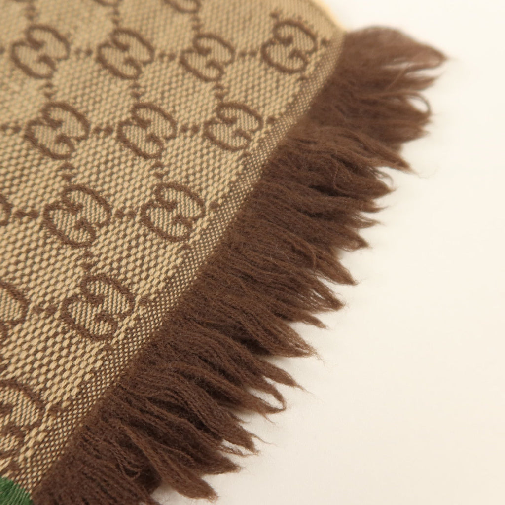 Gucci GG Scarf · Wool Silk