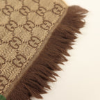 Gucci GG Scarf · Wool Silk
