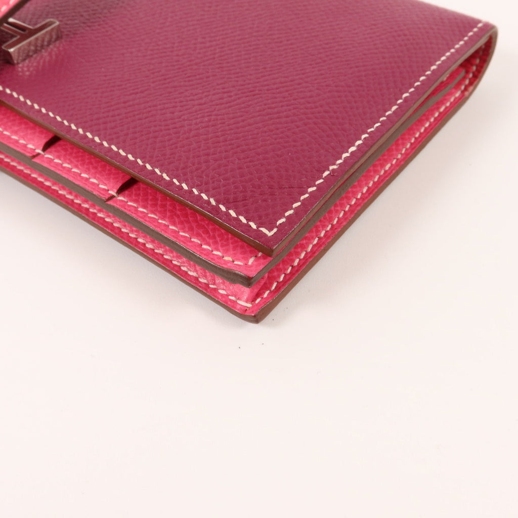 Hermès Bearn · Epsom · Tosca Rose Tyrien