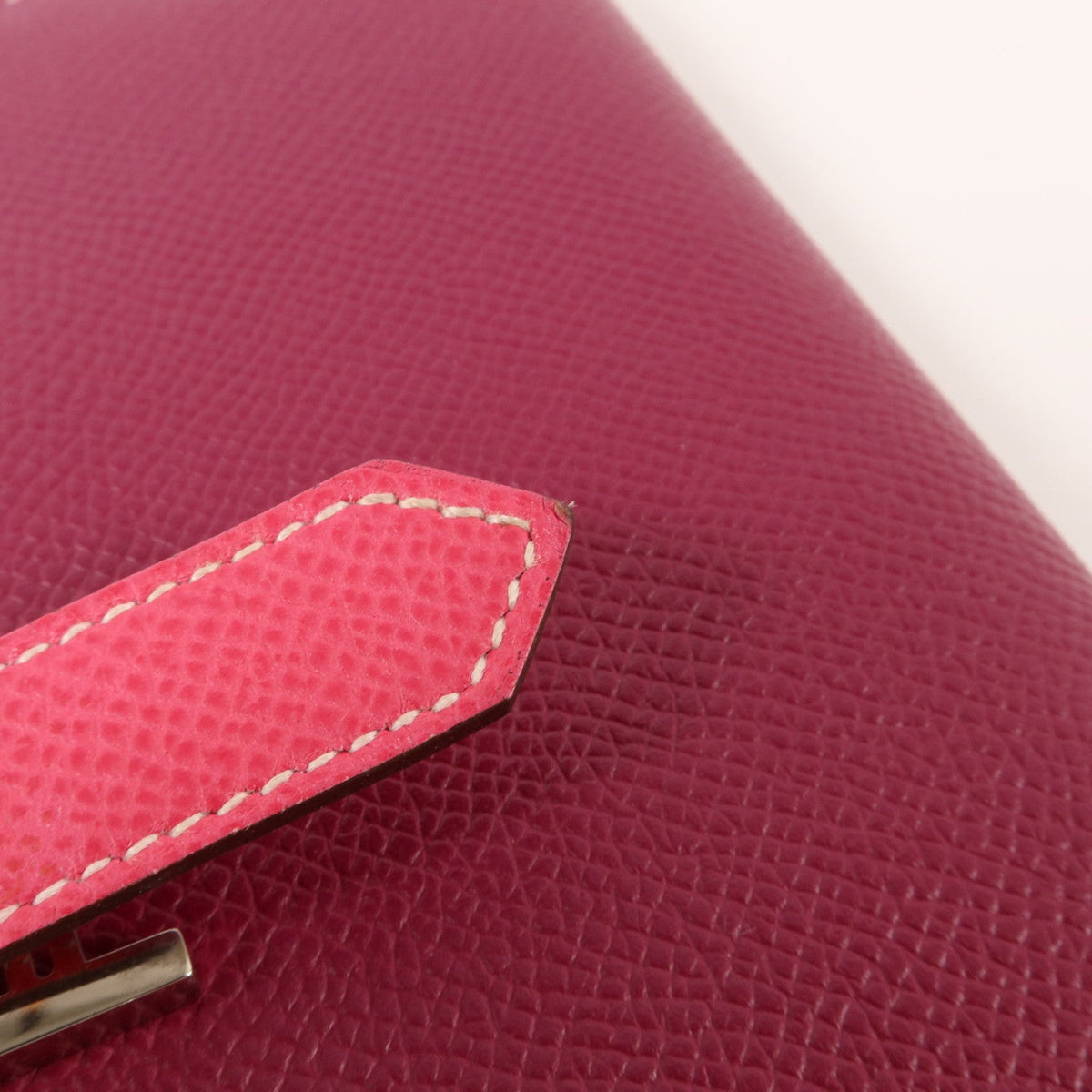 Hermès Bearn · Epsom · Tosca Rose Tyrien