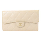 Chanel CC · Calfskin Trifold Wallet