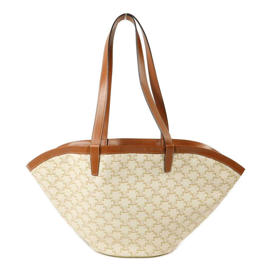 CELINE Triomphe Cuffin · Calfskin Canvas