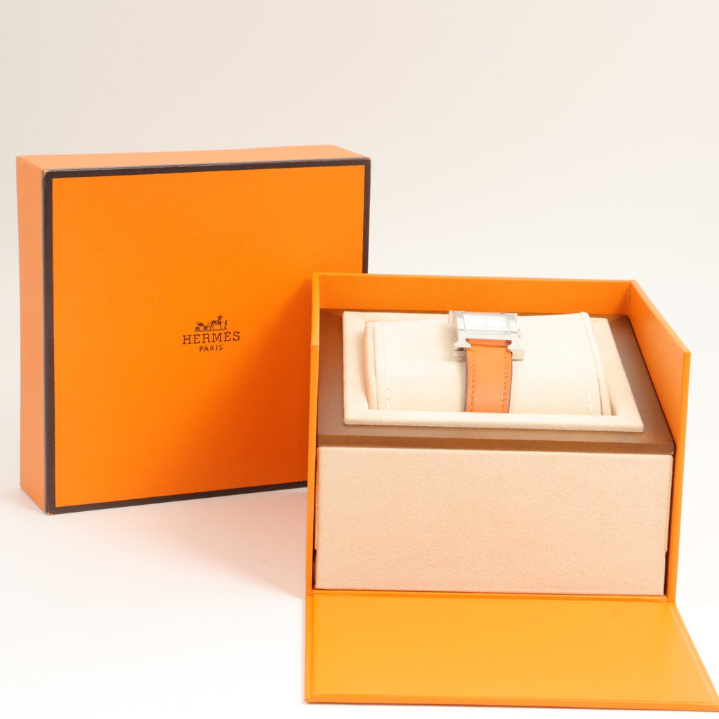 Hermès H Watch · Steel · Quartz