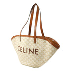 CELINE Triomphe Cuffin · Calfskin Canvas