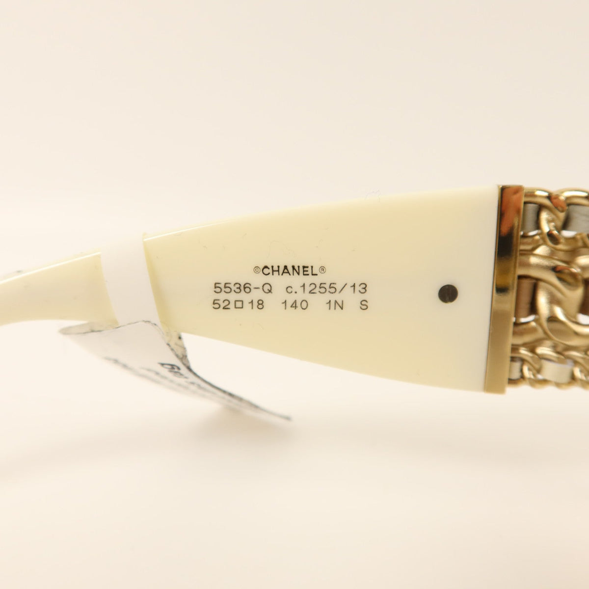 Chanel CC Oval Sunglasses · Gold Hardware