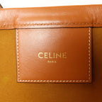 CELINE Triomphe Cuffin · Calfskin Canvas