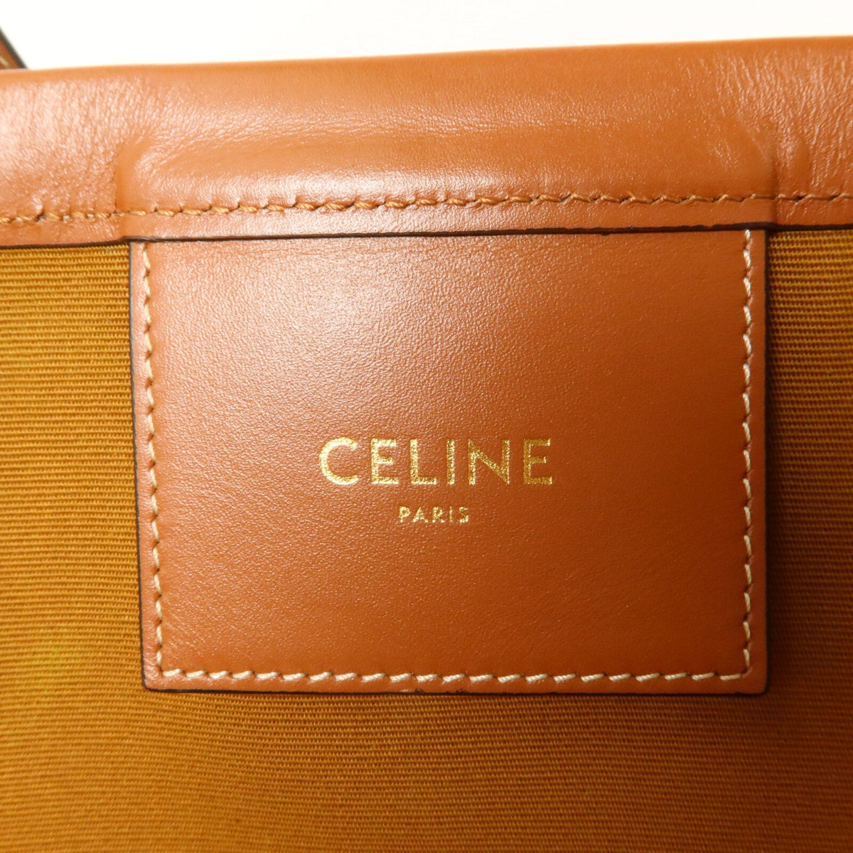 CELINE Triomphe Cuffin · Calfskin Canvas