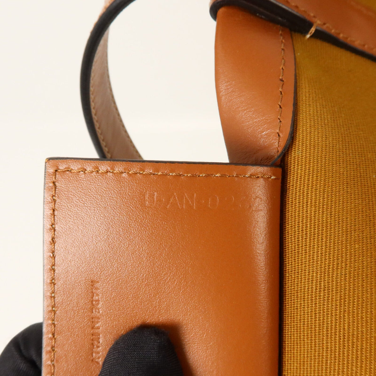 CELINE Triomphe Cuffin · Calfskin Canvas
