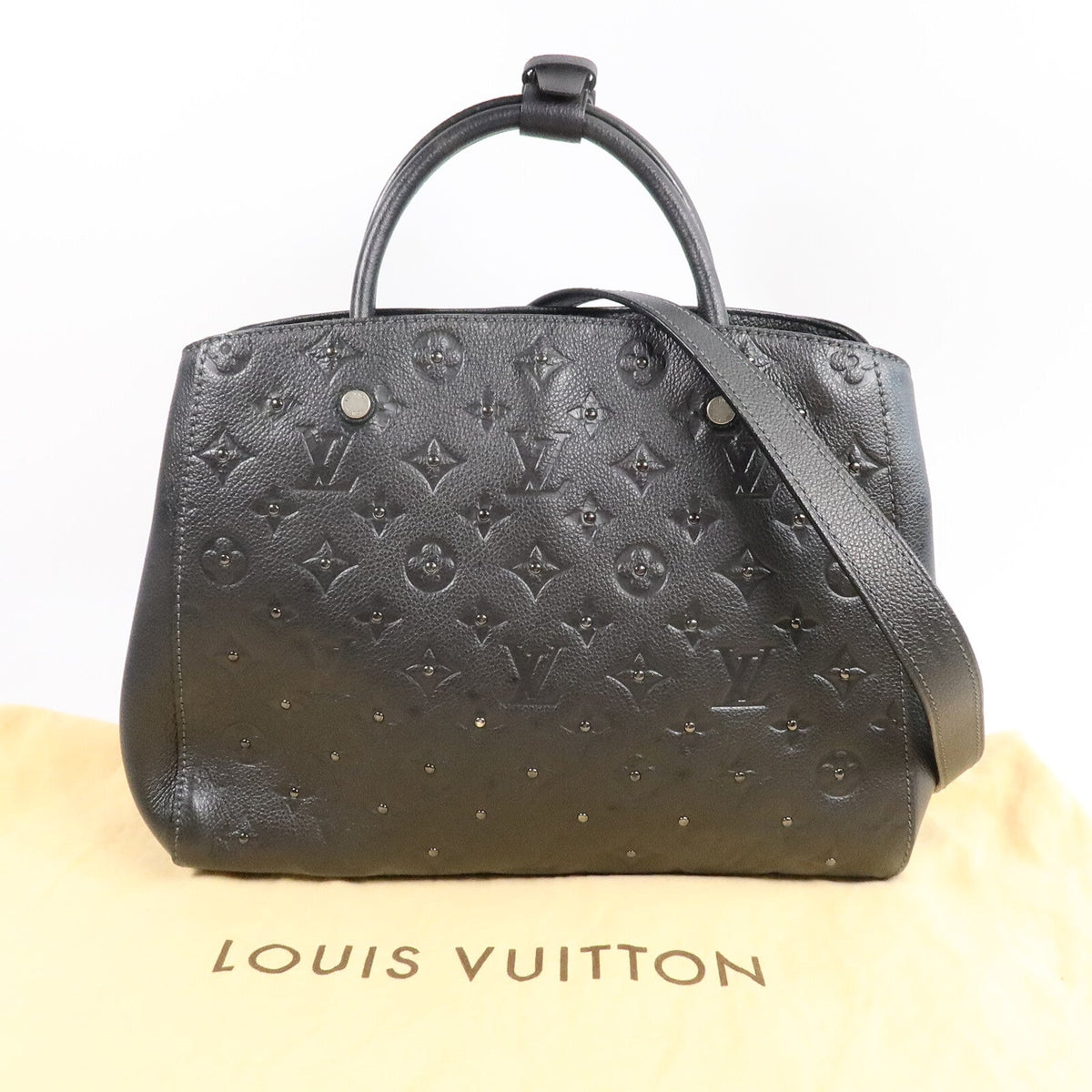 Louis Vuitton Montaigne BB · Monogram Empreinte