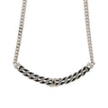 CHANEL CC Necklace · Lambskin · Metal