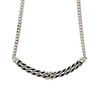 CHANEL CC Necklace · Lambskin · Metal