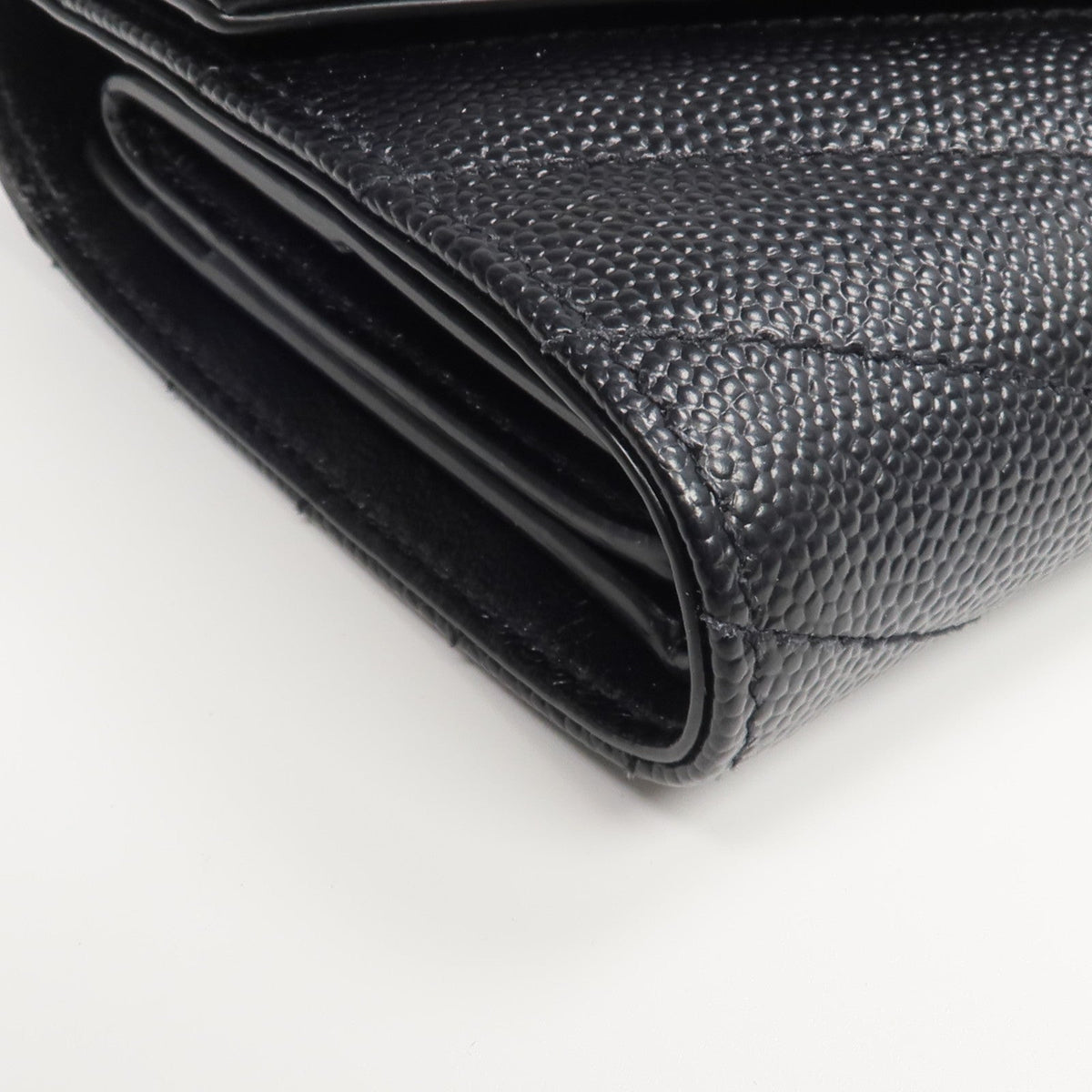 Saint Laurent YSL · Calfskin Trifold Wallet