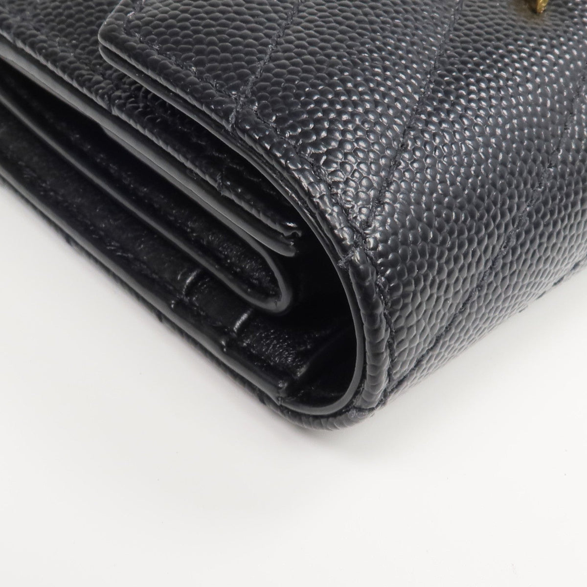 Saint Laurent YSL · Calfskin Trifold Wallet