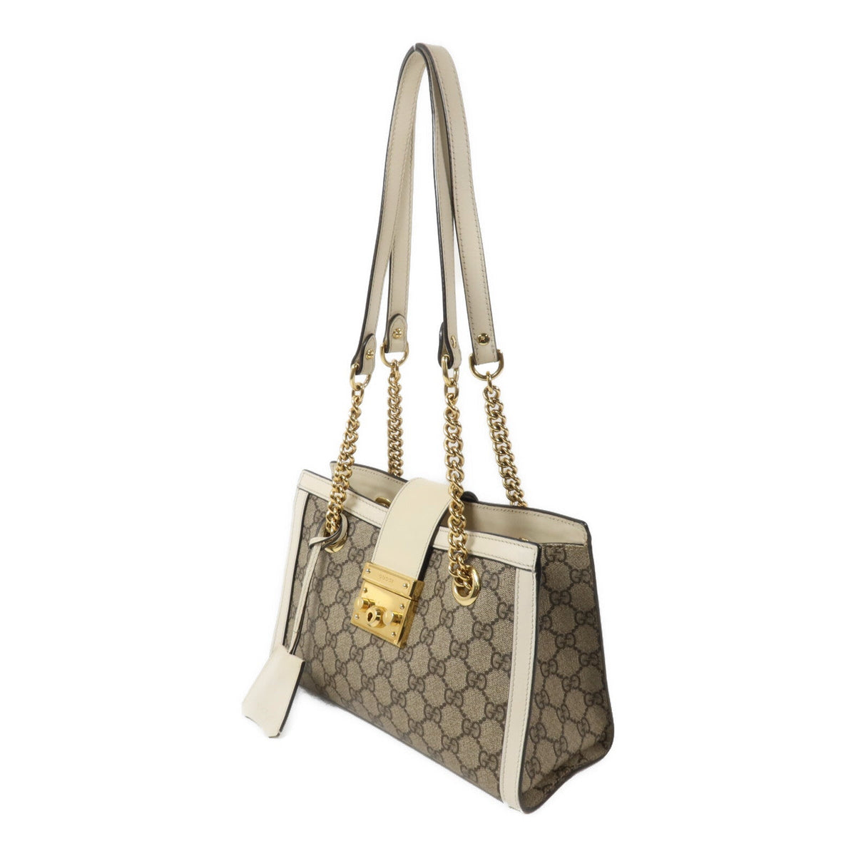 Gucci Padlock · GG Canvas · Chain Shoulder