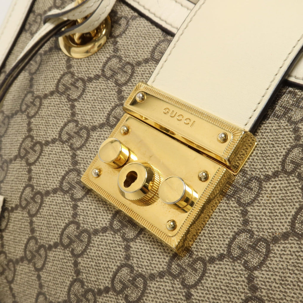 Gucci Padlock · GG Canvas · Chain Shoulder