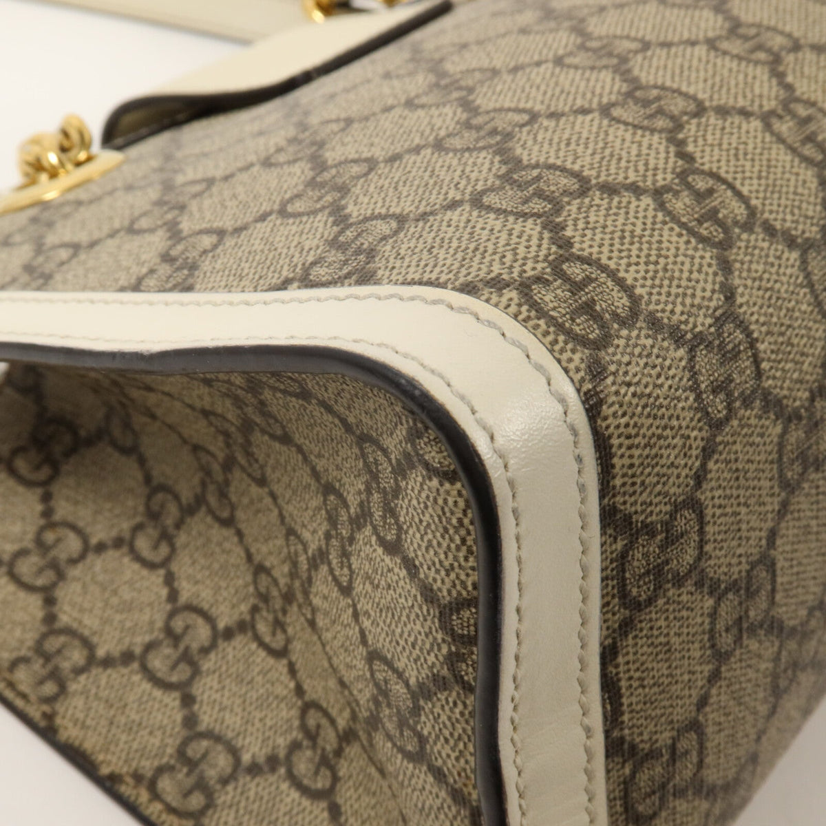 Gucci Padlock · GG Canvas · Chain Shoulder