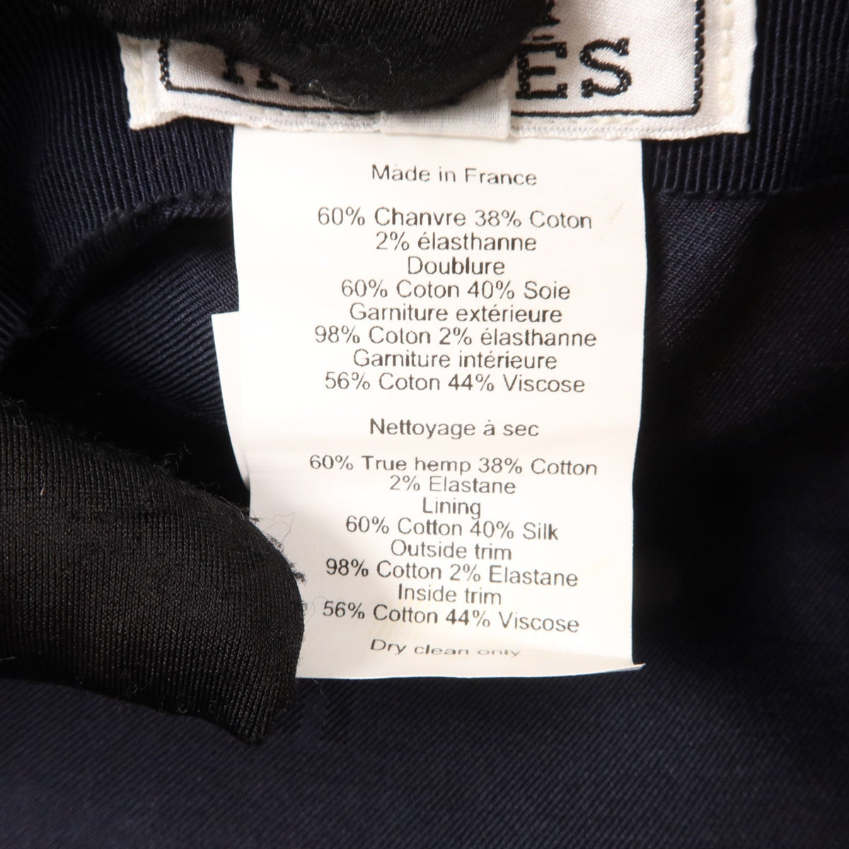Hermès Cavale Pop Cap · Chanvre Cotton