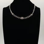 CHANEL CC Necklace · Lambskin · Metal