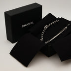 CHANEL CC Necklace · Lambskin · Metal
