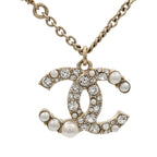 Chanel CC Necklace · PVC · Gold Accent