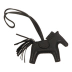 Hermès Rodeo PM · Noir · Lambskin Charm