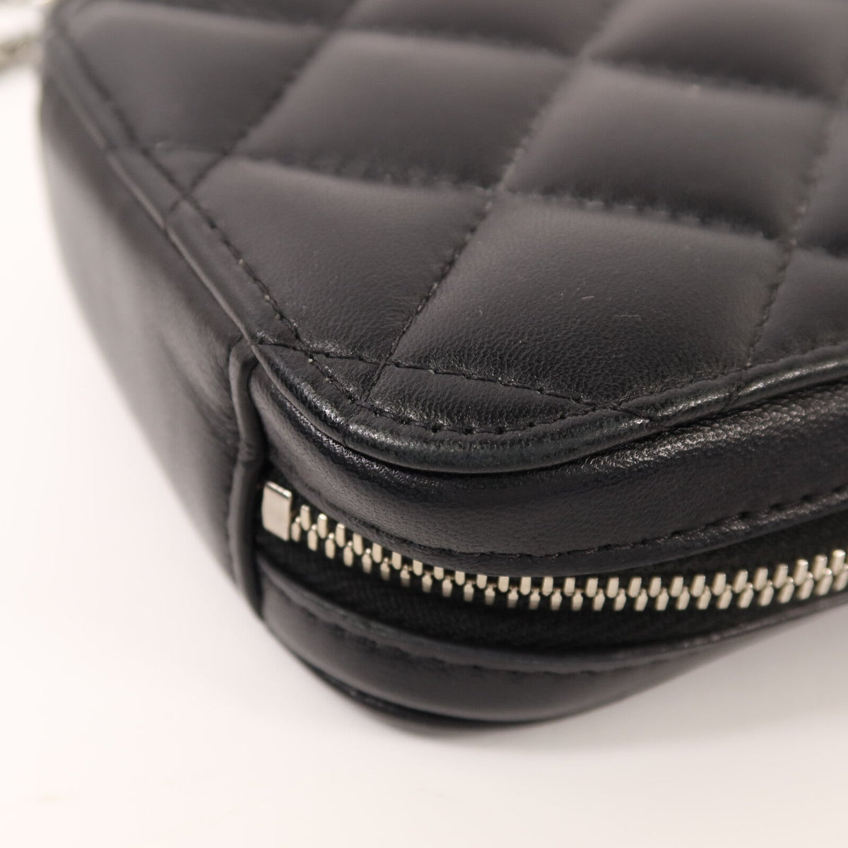 Chanel CC Phone Bag · Calfskin · Chain Strap